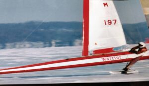 Fly along with these high performance ice yachts as they