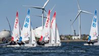 Harvard University Crimson are the 2025 College Open Team Race National Champions, held April 24-26 in in Cranston, RI. Sixteen teams competed using 2025 Zim CFJs and 420Es. Three days of sailing in big wind and shifty conditions created opportunities […]