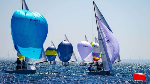 Great sailing conditions greeted the 43 teams competing in the