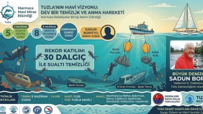 8 Ocak’ta yaşanan fırtınanın izlerini silmek ve Marmara Denizi’ne nefes