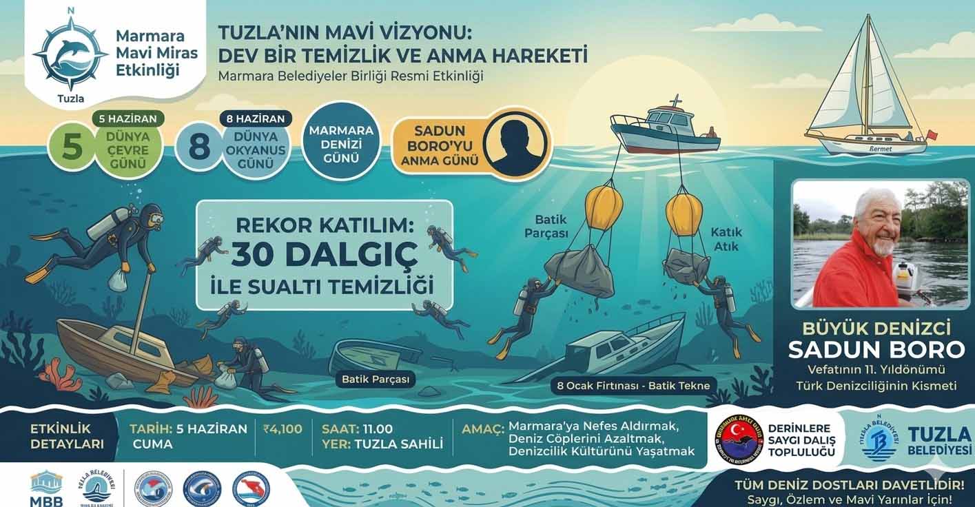 8 Ocak’ta yaşanan fırtınanın izlerini silmek ve Marmara Denizi’ne nefes