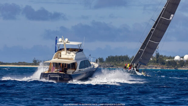Global disruption impacts Bermuda Race There was much excitement when the legendary 100-foot canting keel