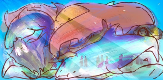 “Onların evi; sürekli daireler çizerek yüzmek zorunda kaldıkları ve çıkışı