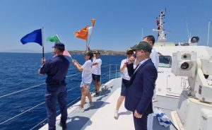 Muğla’nın Bodrum ilçesinde düzenlenen Güney Ege Sahil Güvenlik 40. Yıl