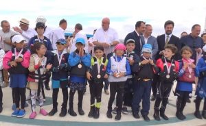 Tekirdağ’da düzenlenen 56. Uluslararası Kiraz Festivali çerçevesinde yelken yarışları düzenlendi.