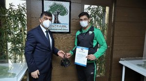 Şehitkamil Belediye Spor Kulübü Yüzme Takımı sporcusu Kaan Kara, Türkiye